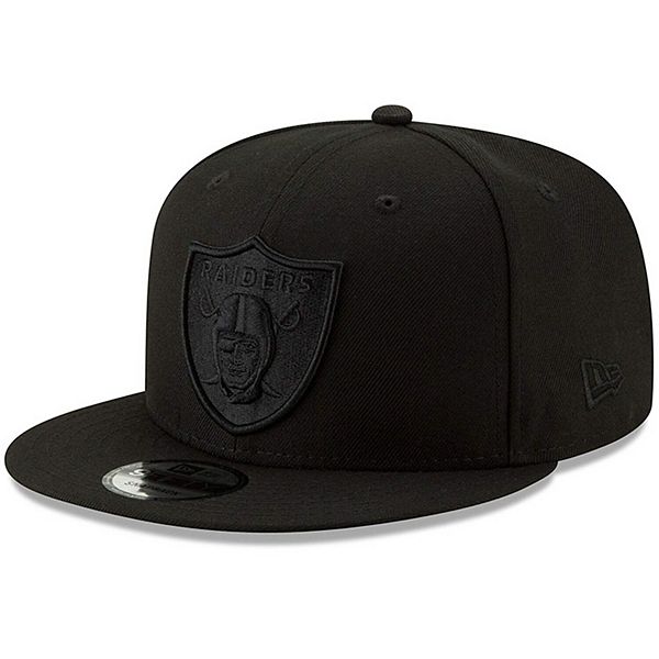 NFL Mens Oakland Raiders Speed Stretch 3930 Flex Fit Cap (Black