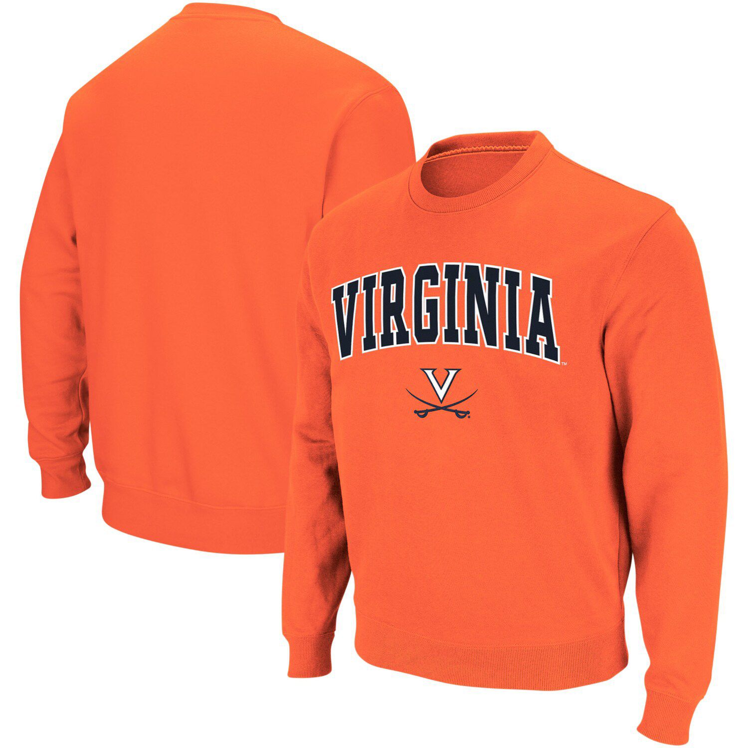 virginia crew neck sweatshirt