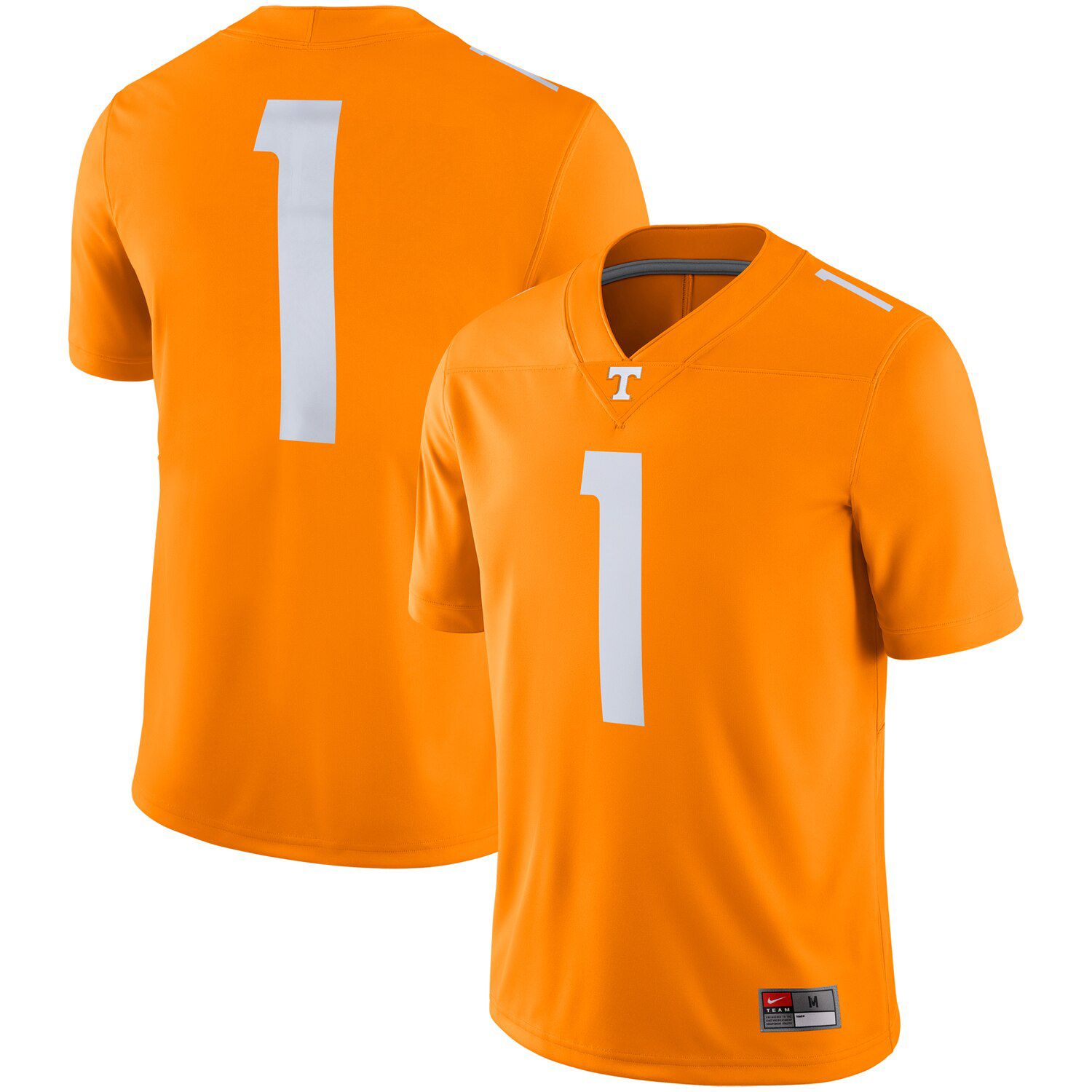 orange nike football shirt