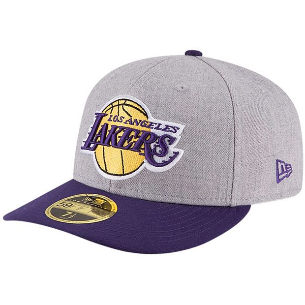 New Era Men's New Era Purple Los Angeles Lakers Essential 39THIRTY Flex Hat
