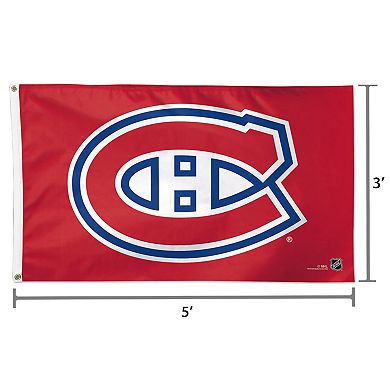WinCraft Montreal Canadiens 3' x 5' Deluxe Flag