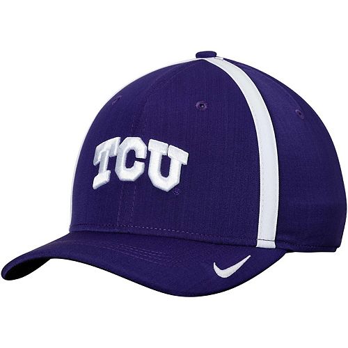 Men's Nike Purple TCU Horned Frogs 2017 AeroBill Sideline Swoosh ...