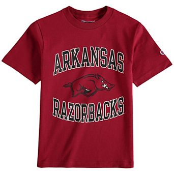 Youth Champion Cardinal Arkansas Razorbacks Circling Team Jersey T-Shirt
