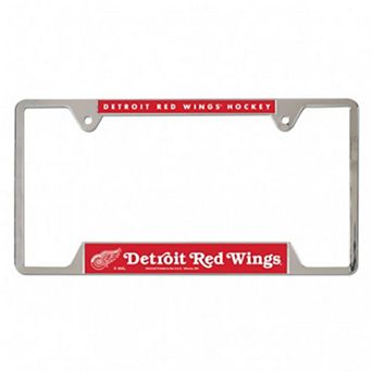 Detroit Red Wings WinCraft Metal License Plate Frame