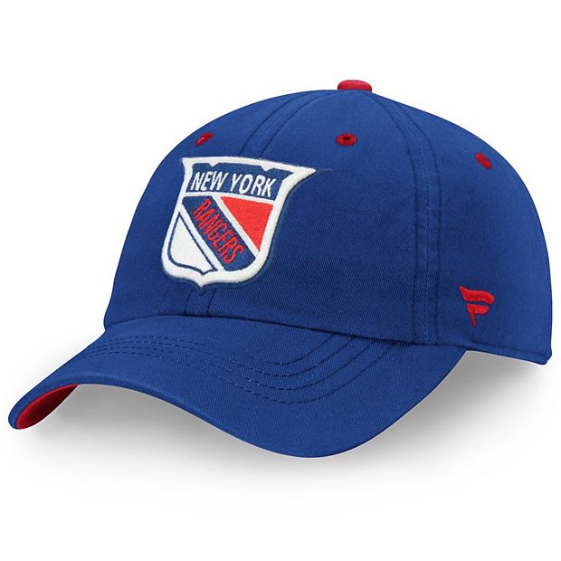 Men's New York Rangers Fanatics Branded Blue/Red Original Six