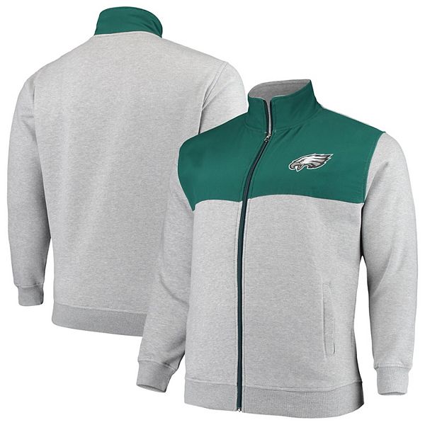 Women's Majestic Heathered Gray Philadelphia Eagles Plus Size