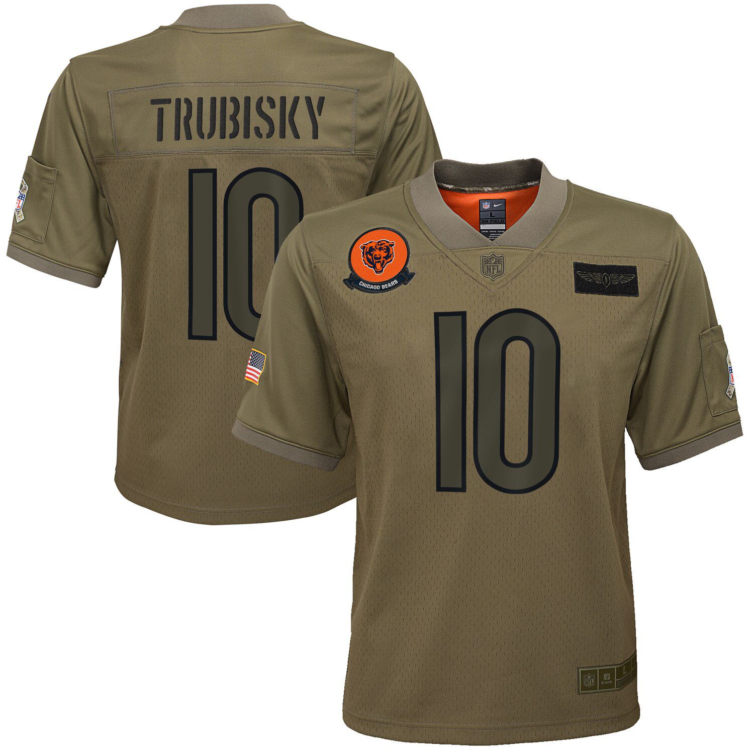 trubisky salute to service jersey