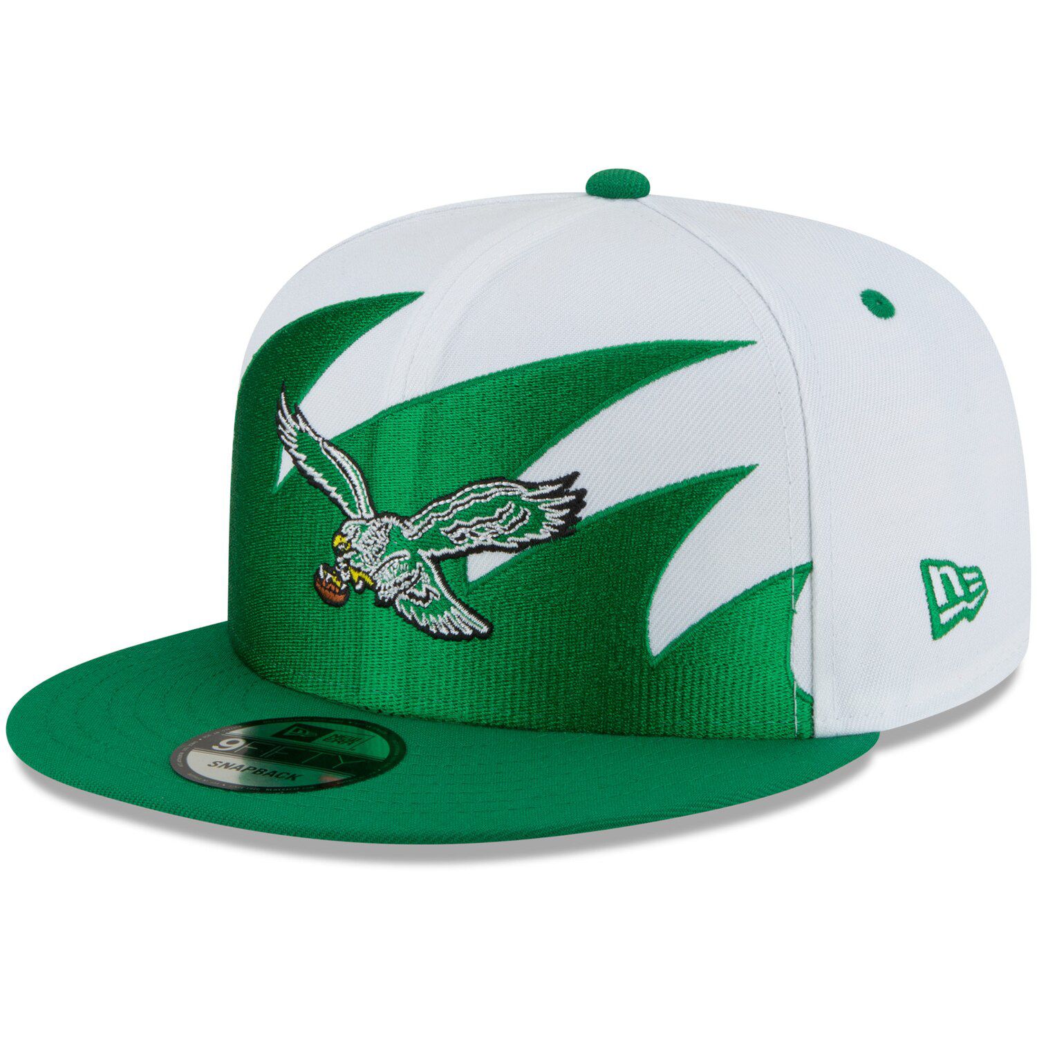 kelly green eagles hat