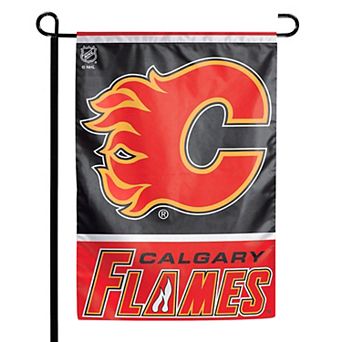 WinCraft Calgary Flames 12" x 18" Double-Sided Garden Flag