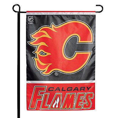 WinCraft Calgary Flames 12" x 18" Double-Sided Garden Flag