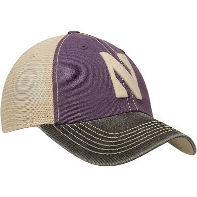 Men's Top of the World Purple/Tan Northwestern Wildcats Offroad Trucker Hat