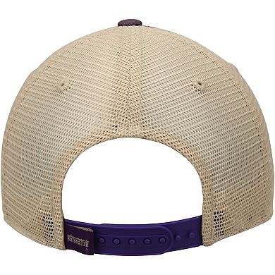 Men's Top of the World Purple/Tan Northwestern Wildcats Offroad Trucker Hat