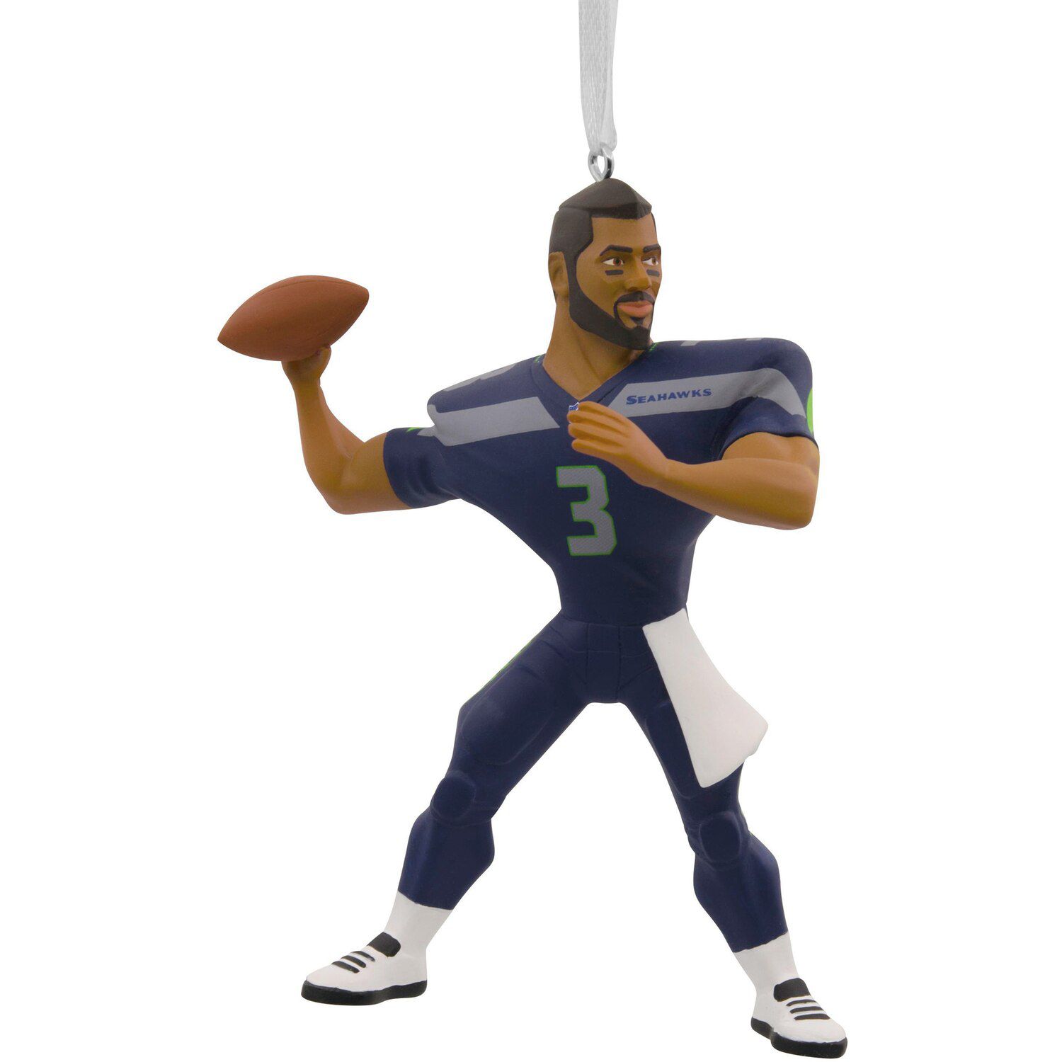 Hallmark Aaron Rodgers Green Bay Packers Bouncing Buddy Player Ornament