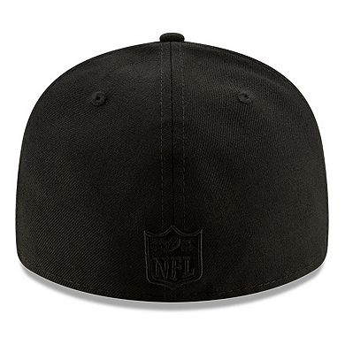 Men's New Era Black Cleveland Browns Throwback Logo Low Profile 59FIFTY ...
