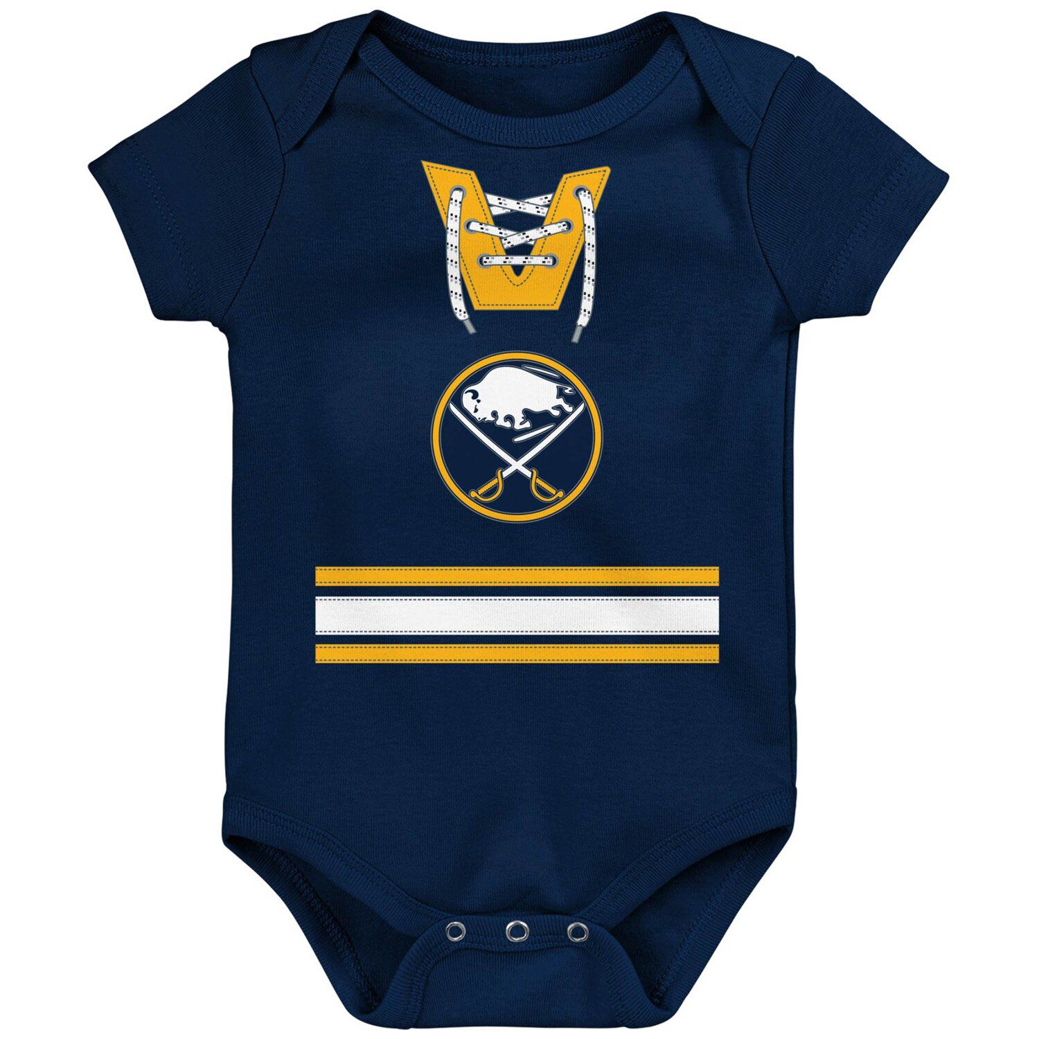 Navy Buffalo Sabres Jersey Bodysuit