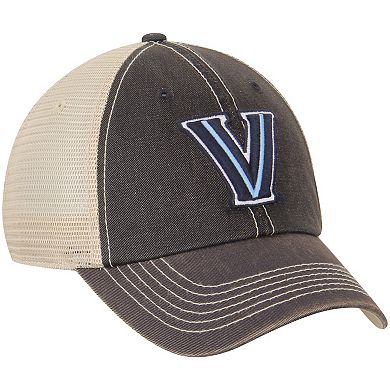 Men's Top of the World Black/Cream Villanova Wildcats Offroad Trucker Hat