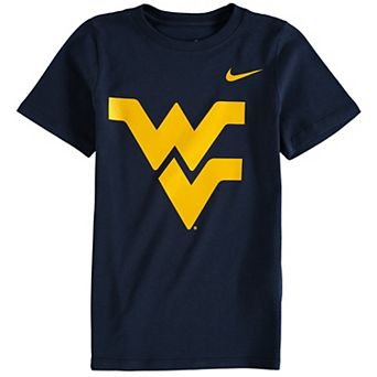 Preschool Nike Navy West Virginia Mountaineers Logo T-Shirt