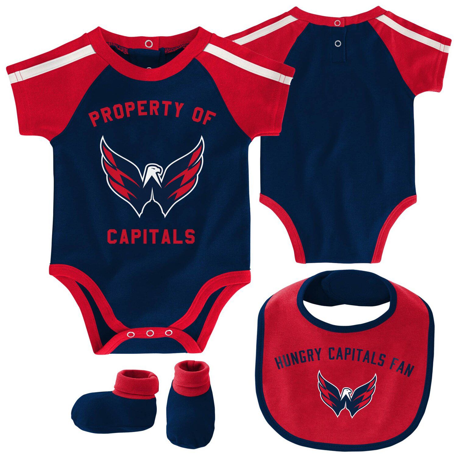 washington capitals baby onesie