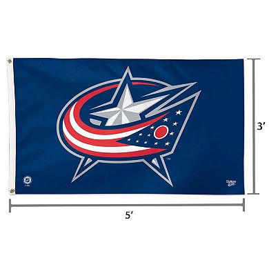 WinCraft Columbus Blue Jackets Deluxe 3' x 5' One-Sided Flag