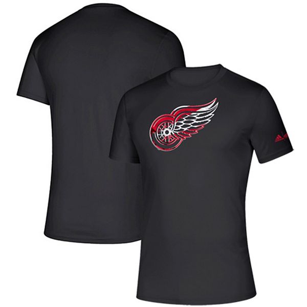 Detroit Red Wings Men's Adidas Red Authentic Ice Climalite Ultimate T-Shirt