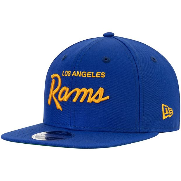 Women's New Era Royal Los Angeles Rams Simple 9FORTY Adjustable Hat