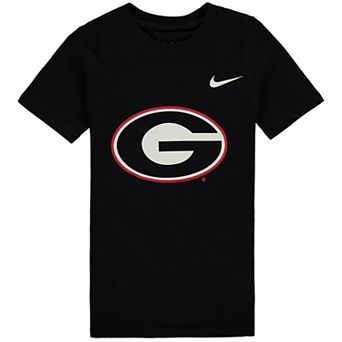 Preschool Nike Black Georgia Bulldogs Logo T-Shirt
