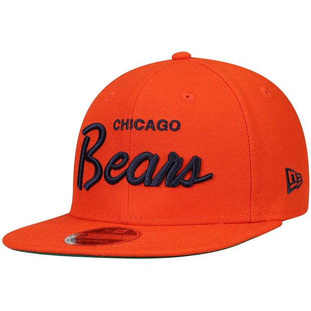 Men's New Era Orange Chicago Bears Griswold 9FIFTY Adjustable Hat