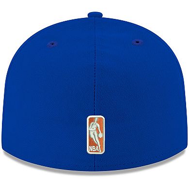 Men's New Era Royal New York Knicks Official Team Color 59FIFTY Fitted Hat