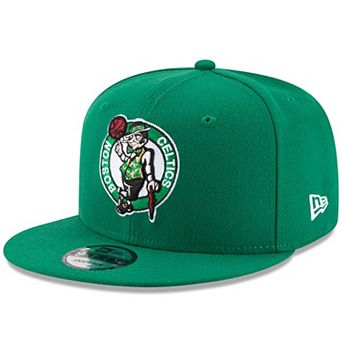 Men's New Era Kelly Green Boston Celtics Official Team Color 9FIFTY Adjustable Snapback Hat