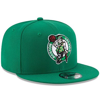 Men's New Era Kelly Green Boston Celtics Official Team Color 9FIFTY Adjustable Snapback Hat