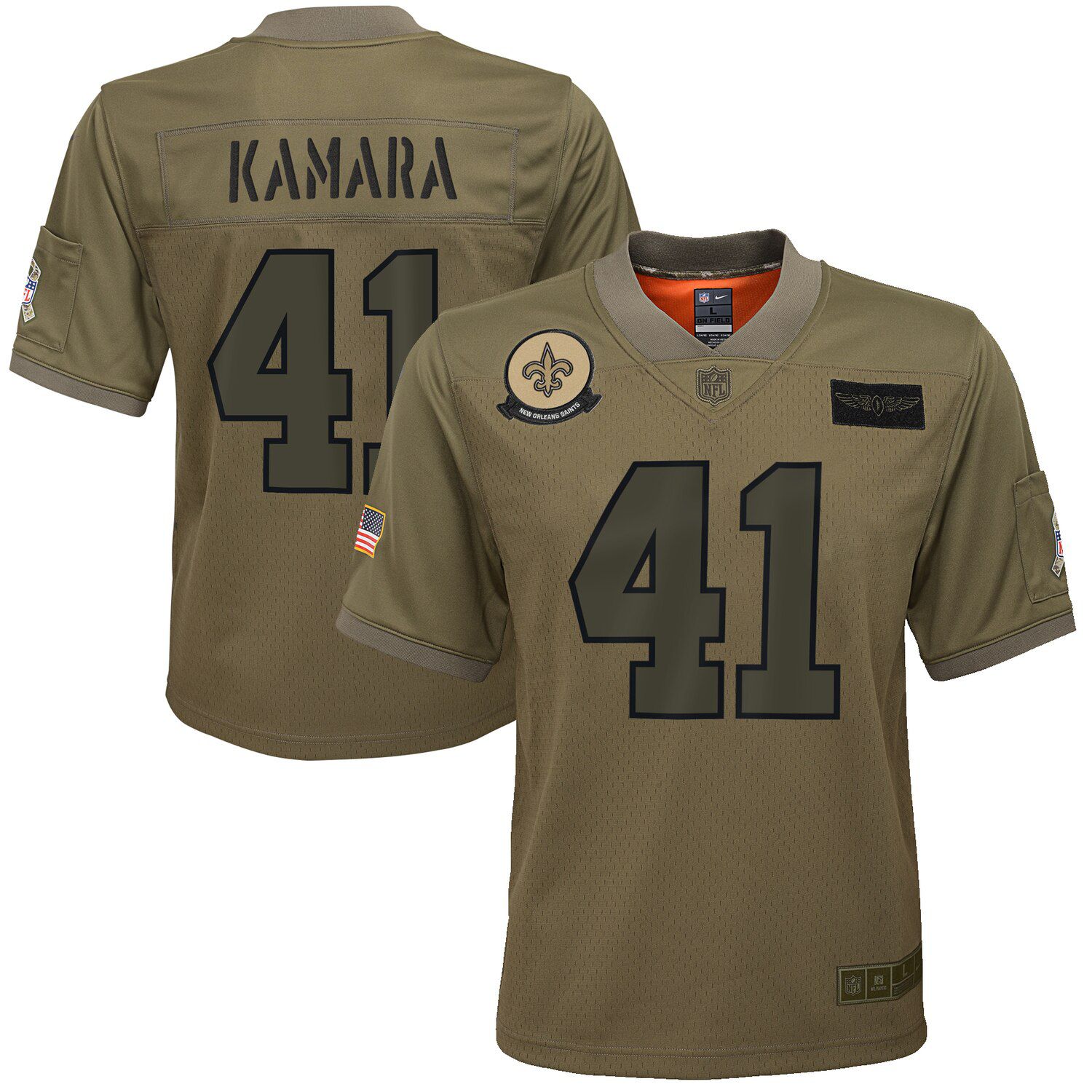 alvin kamara salute to service jersey