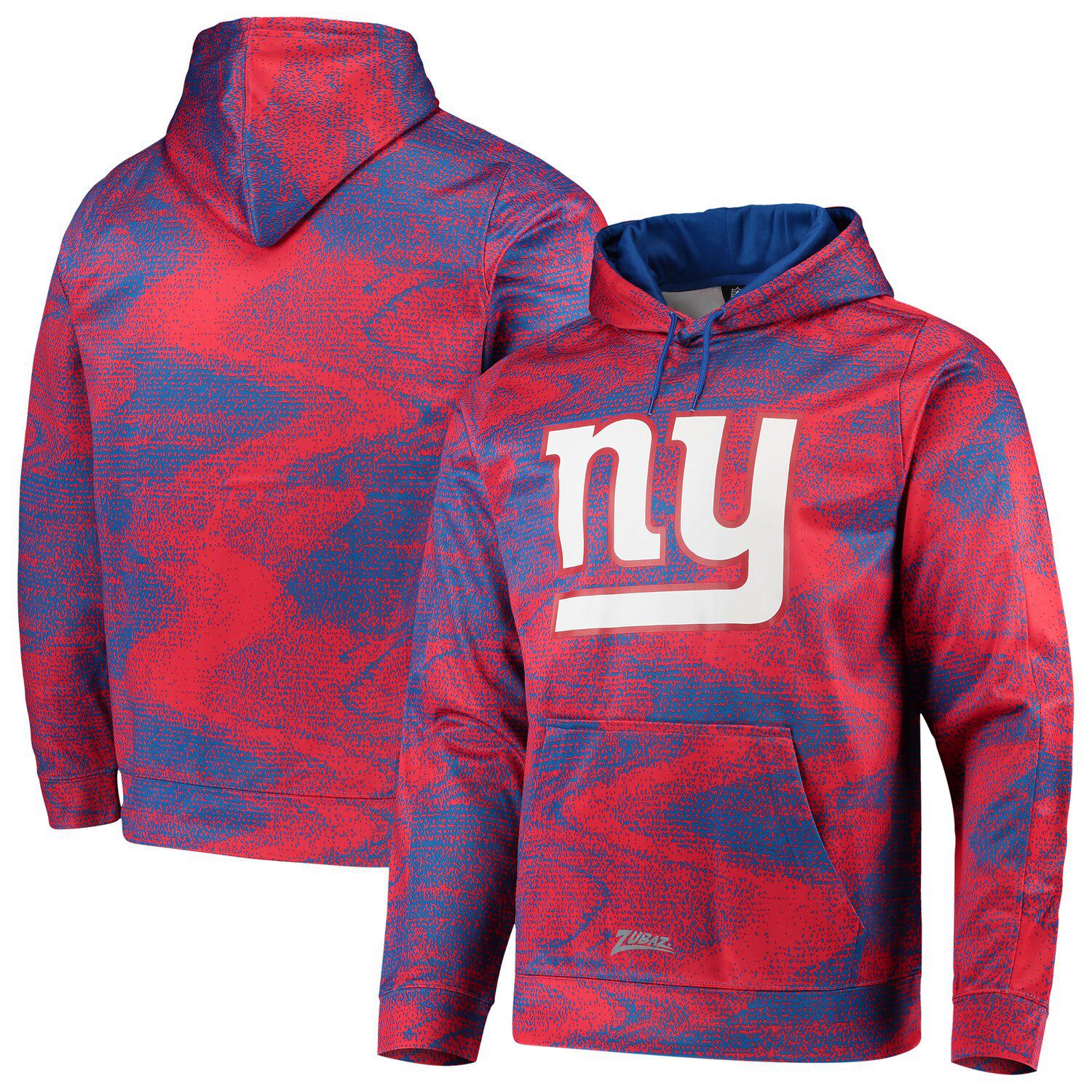 men's majestic new york giants armor hoodie