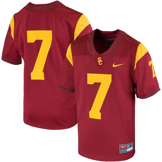 Men's Nike Cardinal USC Trojans Replica Vapor Elite Two-Button Baseball Jersey Size: Small