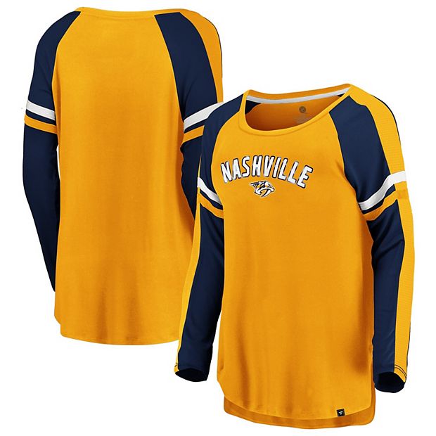 Nashville Predators Fanatics Branded Women's Jersey Long Sleeve T