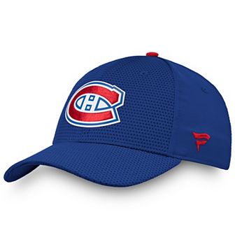 Men's Fanatics Branded Blue Montreal Canadiens Authentic Pro Rinkside Flex Hat