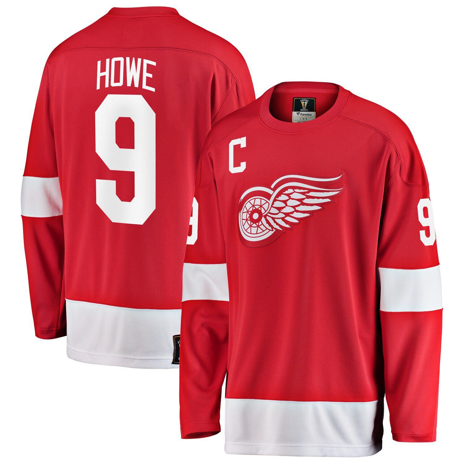 gordie howe jersey number