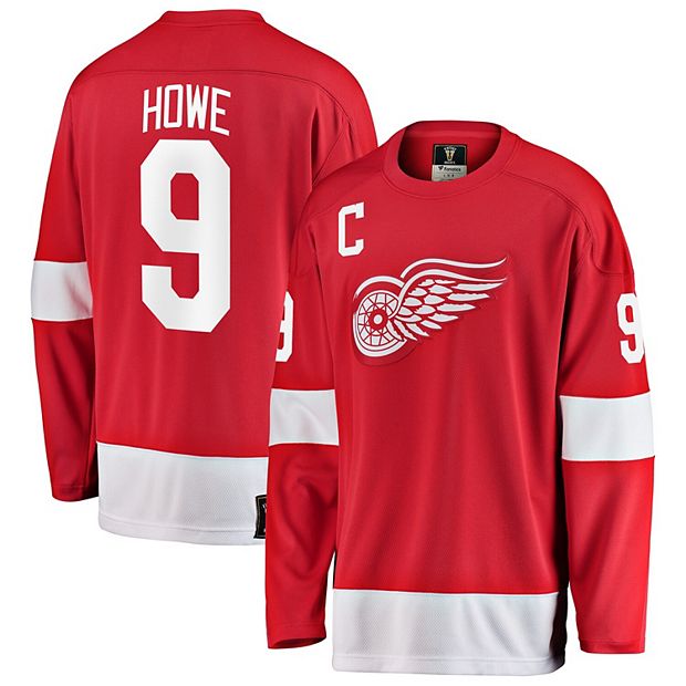 47 Gordie Howe Detroit Wings Reti Player Name & Number Lacer Pullover Hoodie  At Nordstrom in Red for Men