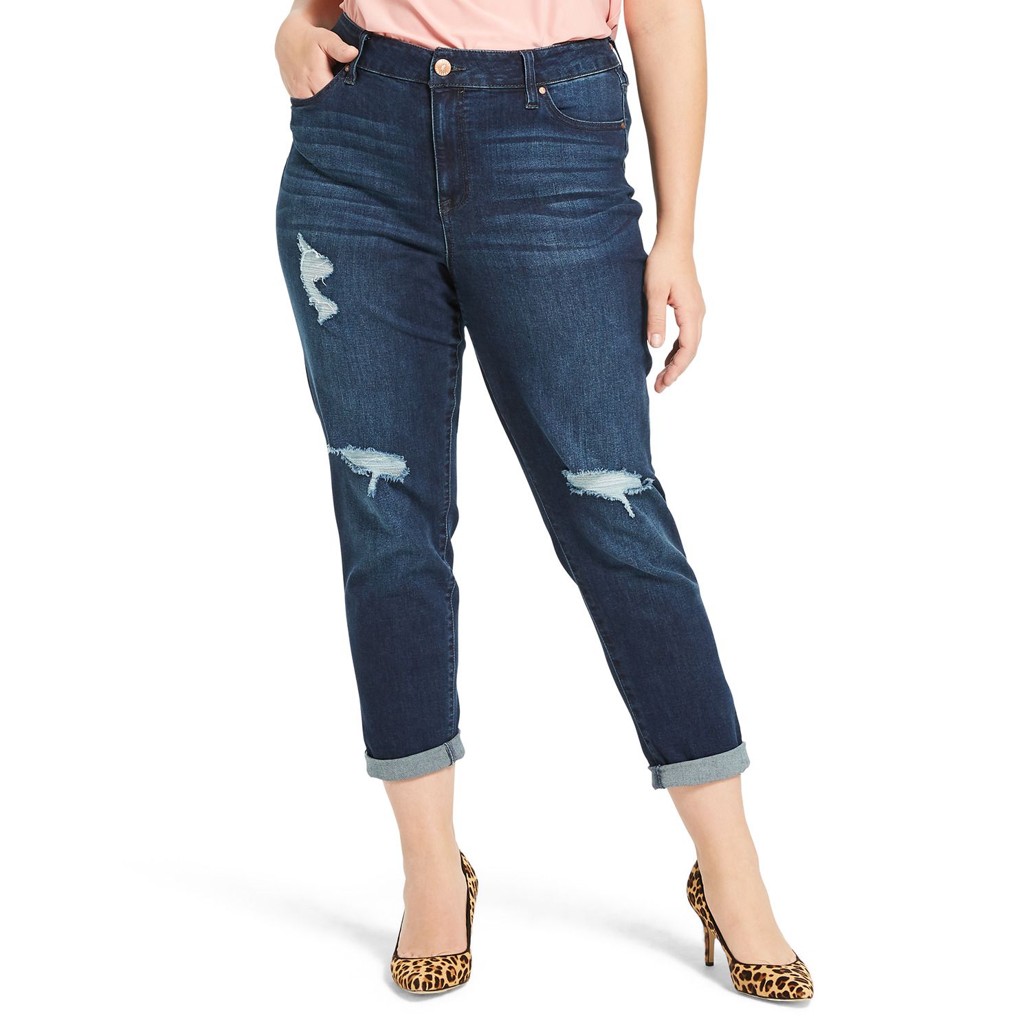 kohls plus size levi's