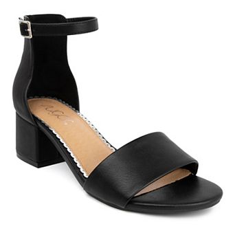 sugar Noelle Women's Block Heel Sandals