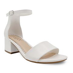 Kohls hot sale white sandals