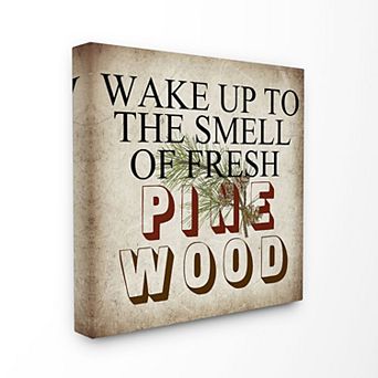 Stupell Home Decor Pine Wood Country Home Wall Art