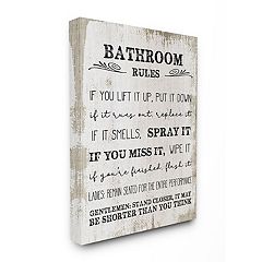 Wall Decor For Bathrooms Kohl S