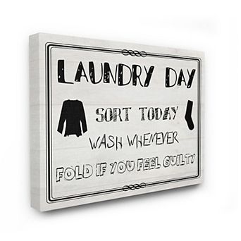 Stupell Home Decor Laundry Day Wall Art