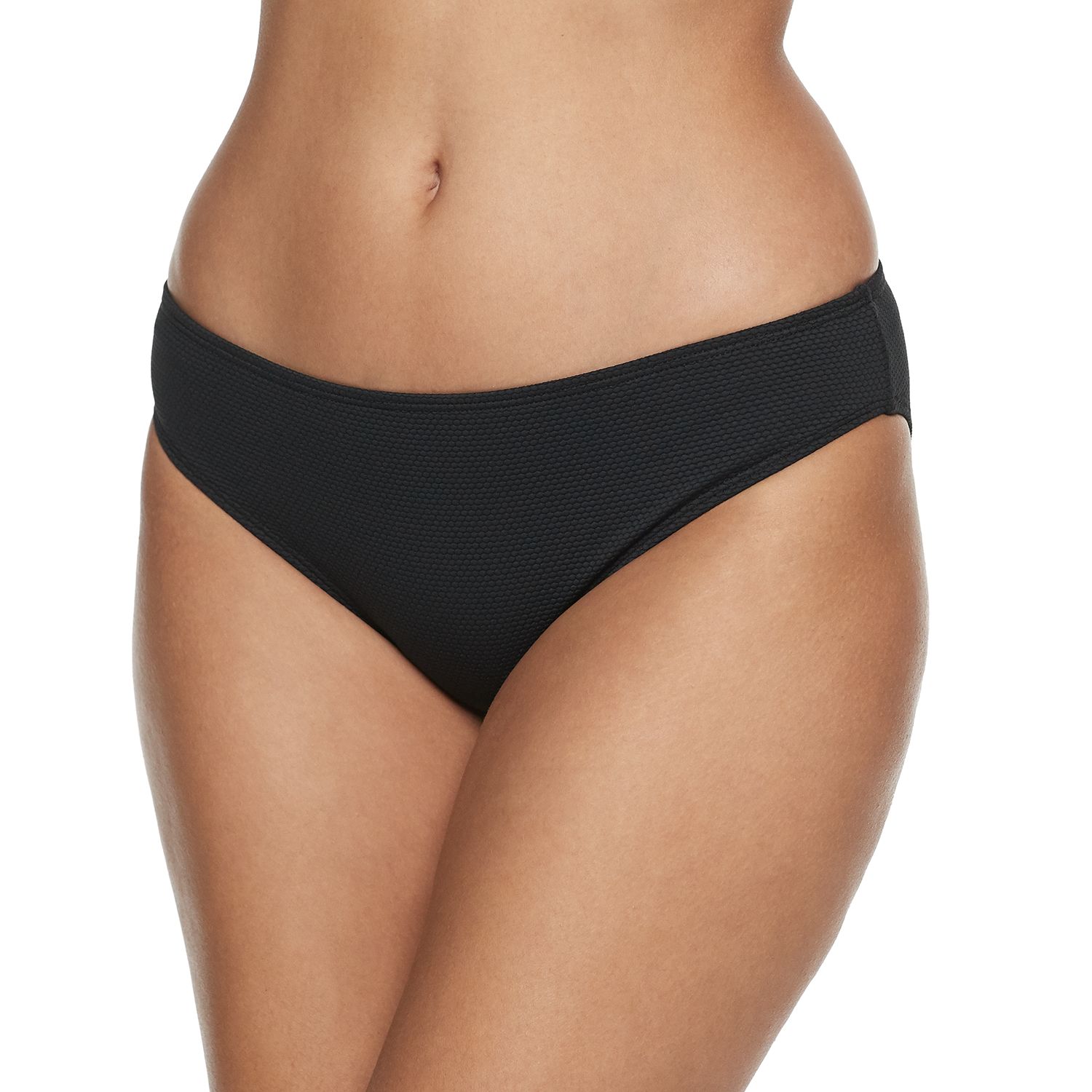 black bikini bottoms size 16