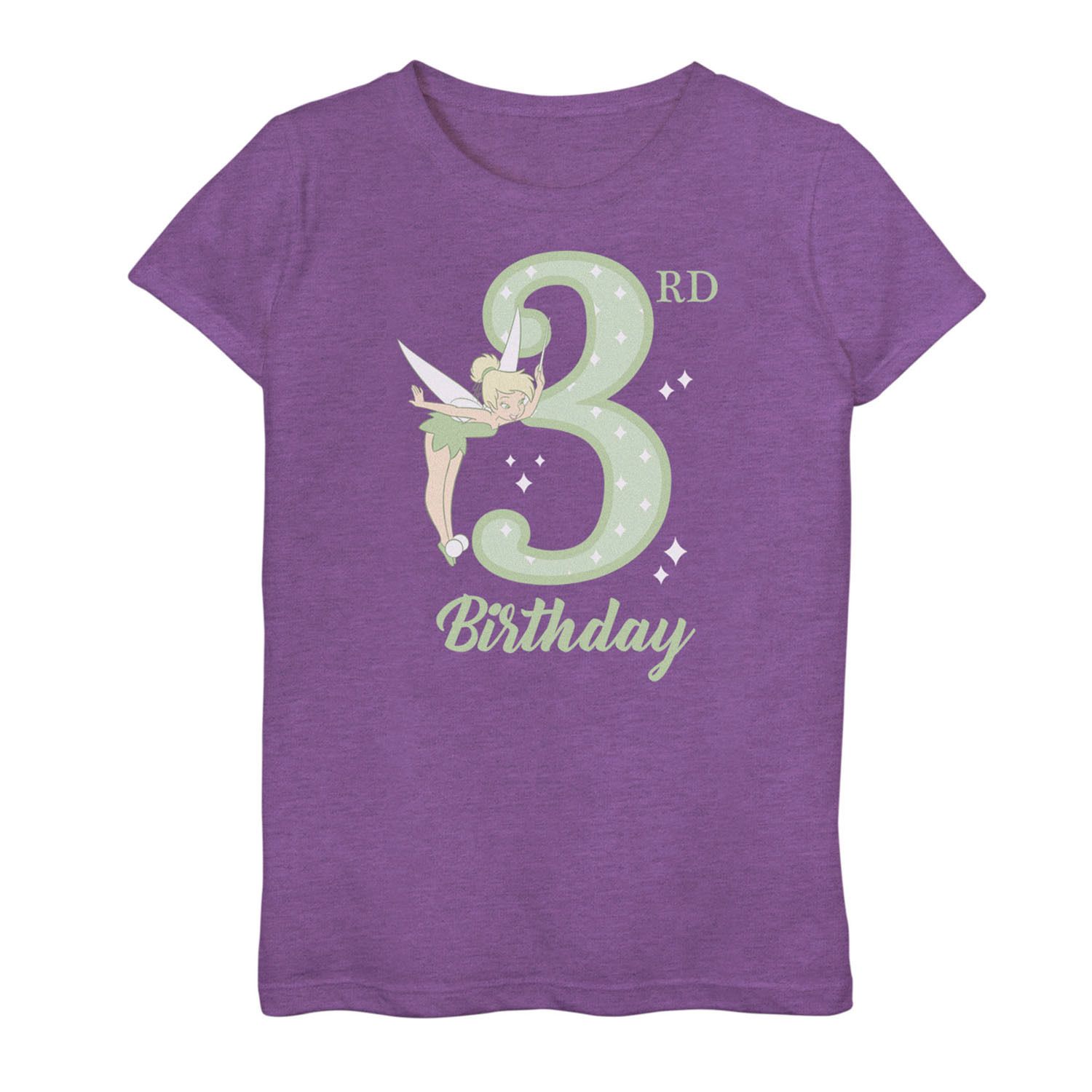 Image for Disney 's Peter Pan Girls 7-16 Tinker Bell 3rd Birthday Graphic Tee at Kohl's.