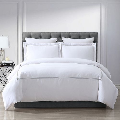 Pacific Coast 600 Thread Count Cotton Blend Double Marrow Duvet Set