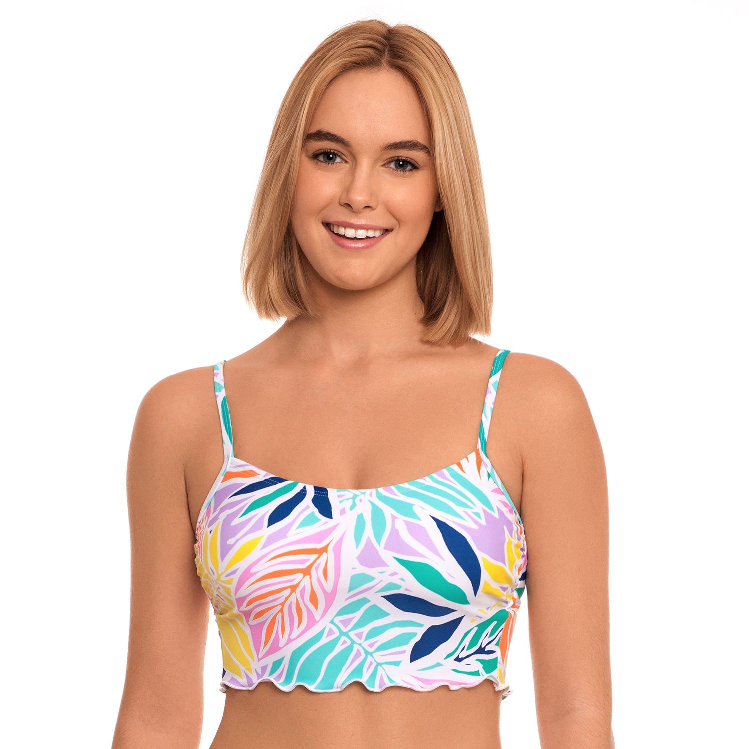 women's midkini swim top