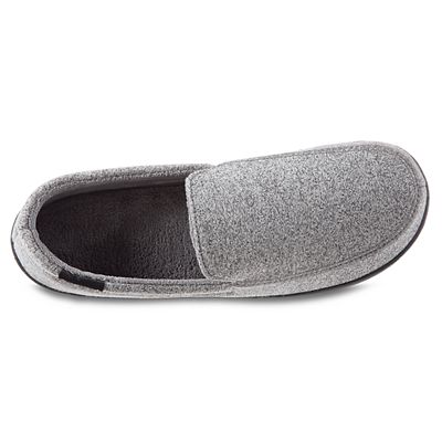New! Isotoner Space Dye Mens 11-12 Gray Slip On Casual Indoor Outdoor Slippers isotoner Space Dye Men main image 4
