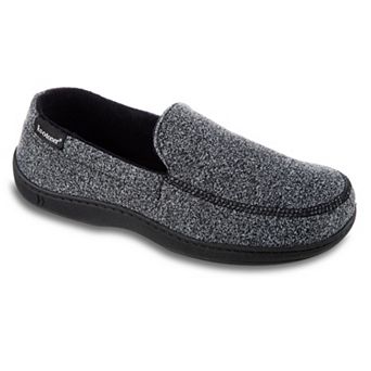 isotoner Space Dye Men's Moccasin Slippers
