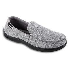 MUK LUKS Women's Insulated Ballerina Slipper Socks, Dark Grey Heather, OS  (6-11) at  Women's Clothing store